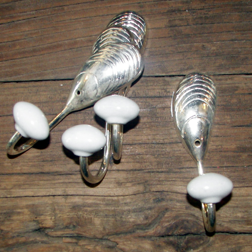 crochet argente porcelaine