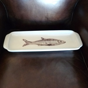 Plat � cake Poisson "Daniele Belin"