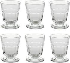 les 6 gobelets "prigord" eau (r496)