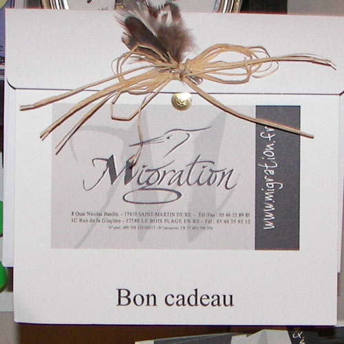 bon cadeau