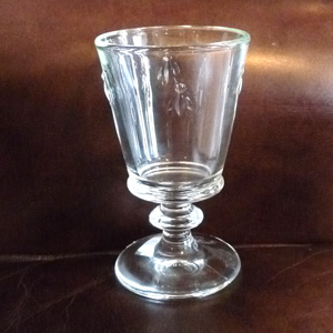 Verre  eau Abeille
