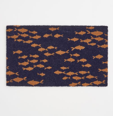 Paillasson banc de poisson (r19478)