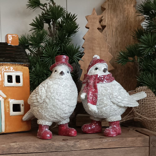 set de 2 oiseaux (r18174)